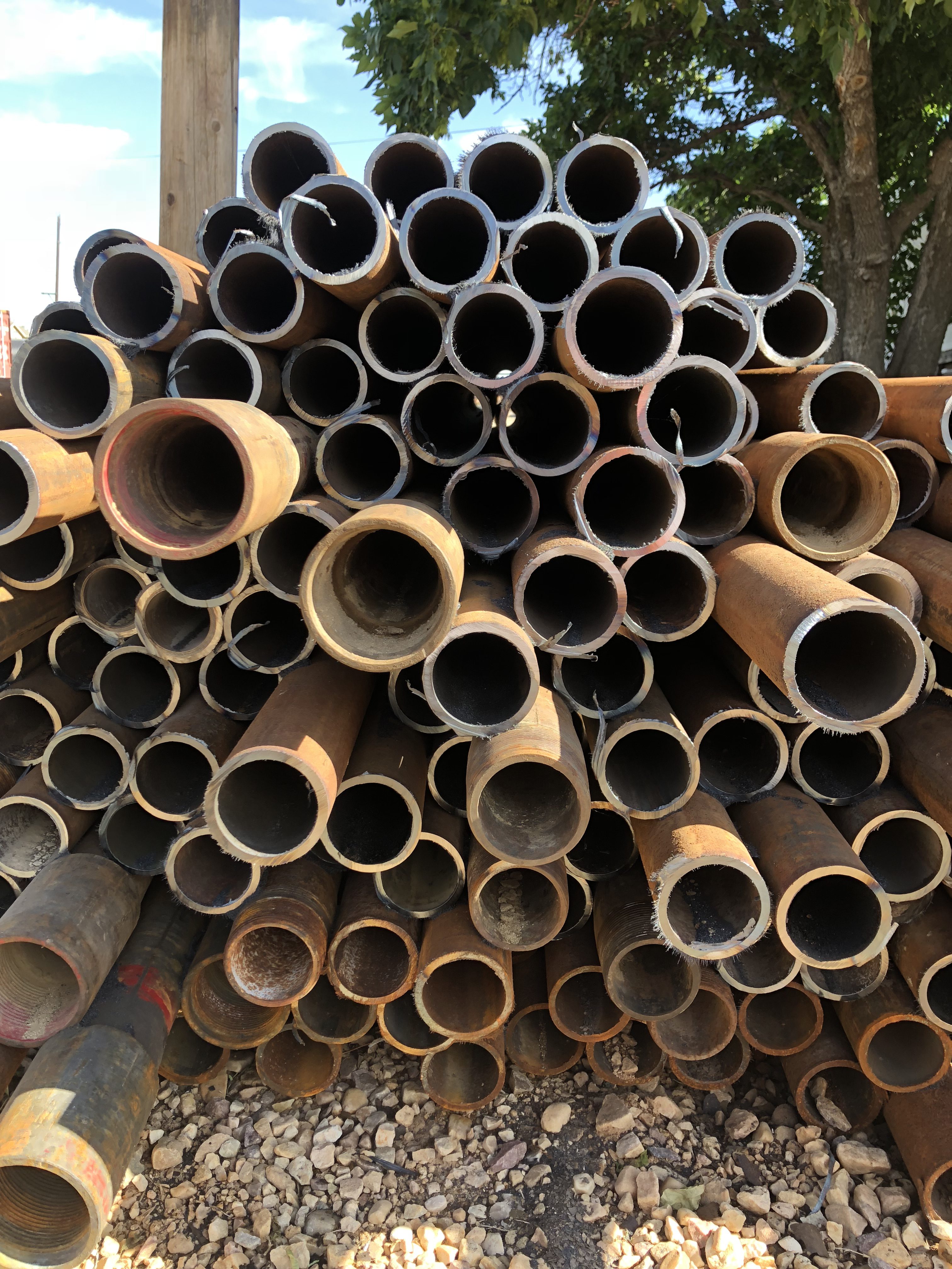 2-3/8" Drill Pipe Post 