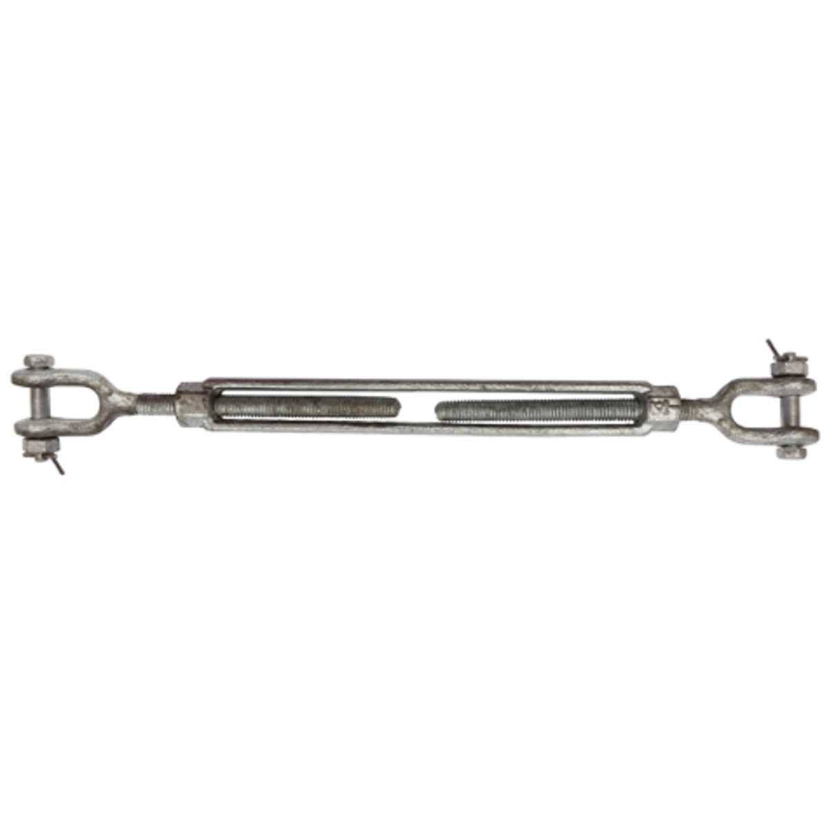 Turnbuckles Jaw & Jaw Hot Dipped Galvanized 1/2in x 12in