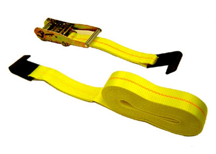 Ratchet Tie-Down Straps-Flat Hooks  2in x 27'